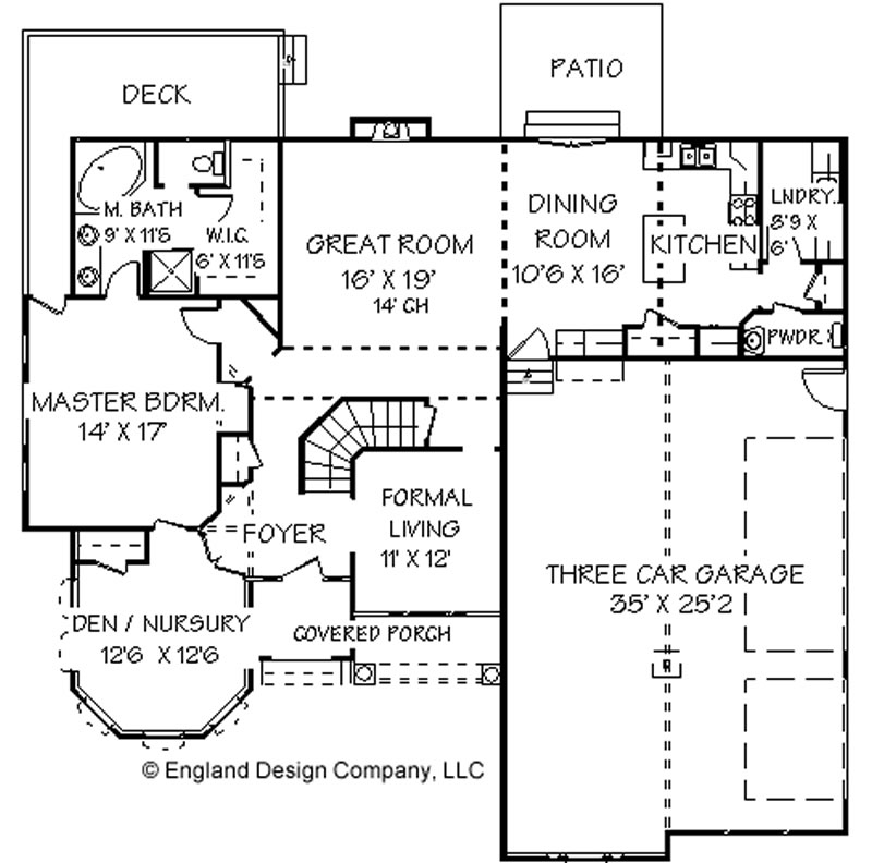 2 story house floor plans. Main Floor Plan